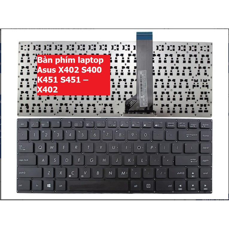 Bàn phím laptop Asus X402 S400 K451 S451 – X402