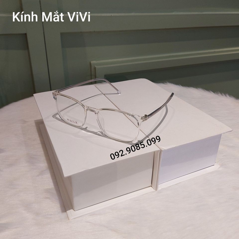 Gọng kính cận Nam Nữ dẻo cốt kim loại V8247 - siêu bền - Kính thời trang 0 độ hàn quốc + Nhận cắt cận viễn loạn | BigBuy360 - bigbuy360.vn