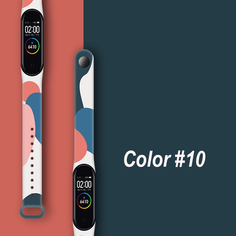 Dây Đeo Thay Thế 17 Màu Sắc Cho Mi Band 6/5 Mi Band 4/3