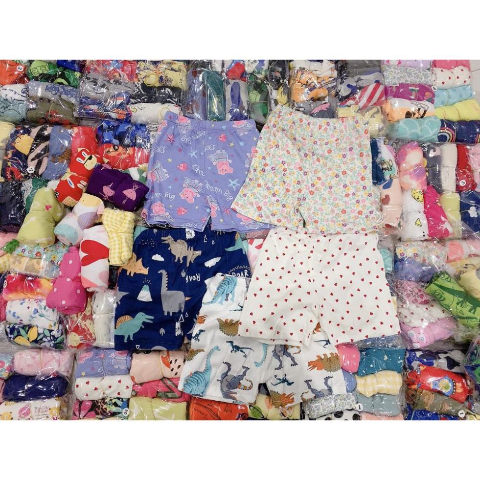 [RẺ NHẤT SHOPEE]Quần chục đùi bé trai/bé gái chất cotton xuất dư mềm mịn size từ 7-17kg  ཾ