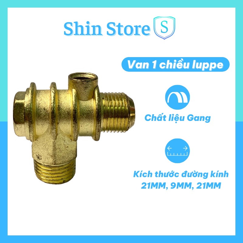 Van một chièu (luppe) máy nén khí xài dây curoa (ren 21mm) - Bảo Nhật - BảoGroup