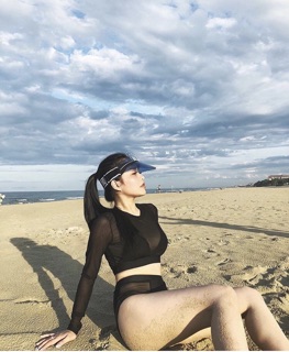 Bikini dài tay lưới