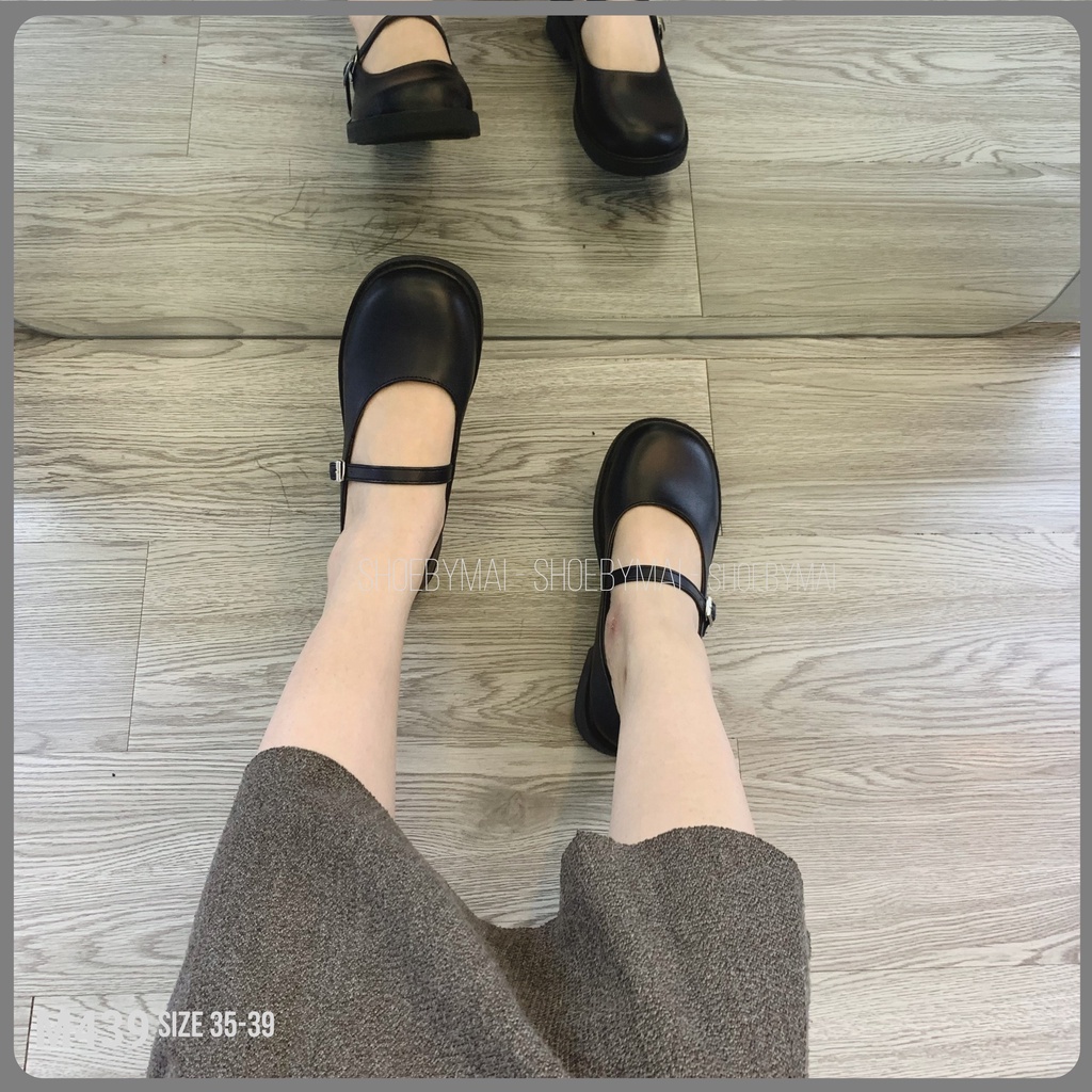 Giày búp bê nữ quai ngang cá tính M439 SHOEBYMAI