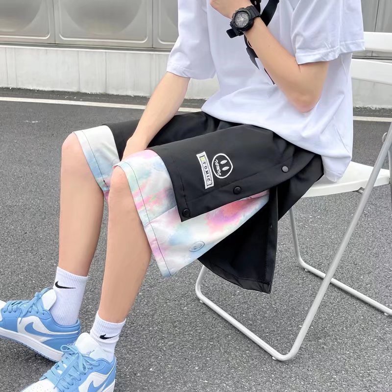 Quần Short Hai Lớp Phong Cách Hàn Quốc Thời Trang Dành Cho Nam