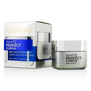Kem Dưỡng Loreal Paris White Perfect Clinical Day Cream 50ml - Sáng Da, Giảm Thâm Nám Chuyên Sâu Ban Ngày