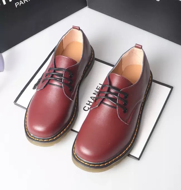 GDN55H1208 GIÀY OXFORD THỜI TRANG NỮ VINTAGE GIÀY DA ULZZANG CỔ ĐIỂN | BigBuy360 - bigbuy360.vn