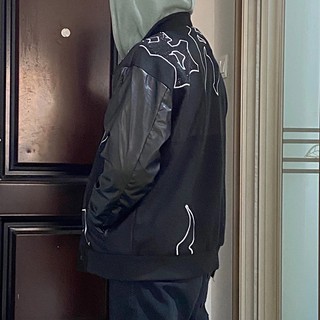 VARSITY JACKET - ÁO KHOÁC TAY DA VJ11