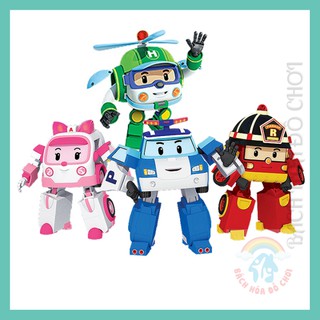 ROBOCAR POLI 💖FREESHIP💖 Biệt đội xe - đồ chơi cho bé - 2IN1