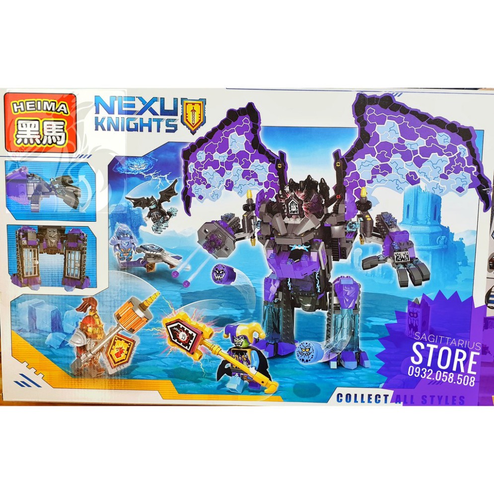 Lego Heima 5014 - Lắp Ráp Quái Vật Đá Nexo Knights