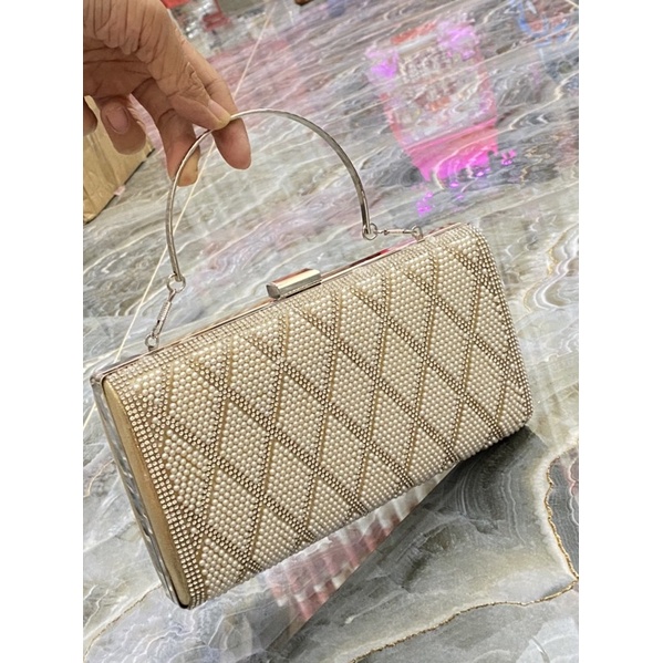 TÚI ĐEO CHÉO .CLUTCH CẦM TAY DỰ TIỆC HVQ-07