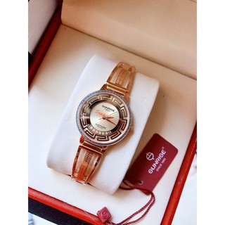 Đồng hồ Sunrise nữ 9948AA chính hãng,chống nước chống xước tuyệt đối