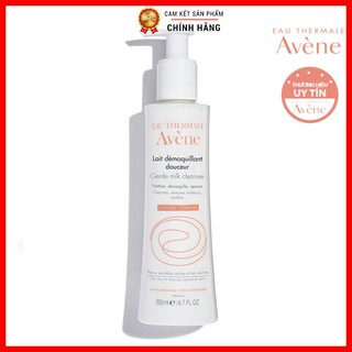 Sữa Rửa Mặt Và Tẩy Trang Dịu Nhẹ Avène Gentle Milk Cleanser A1AGC1 (200ml)