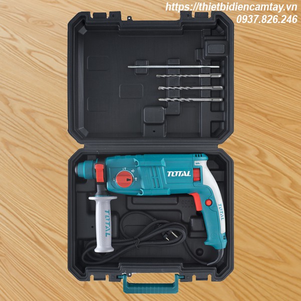 Máy khoan đục  Total TH306226 650W