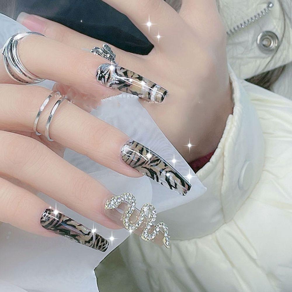 1 Phụ Kiện Trang Trí Móng Tay Nghệ Thuật 3D Nhiều Màu Thời Trang Chất Lượng Cao