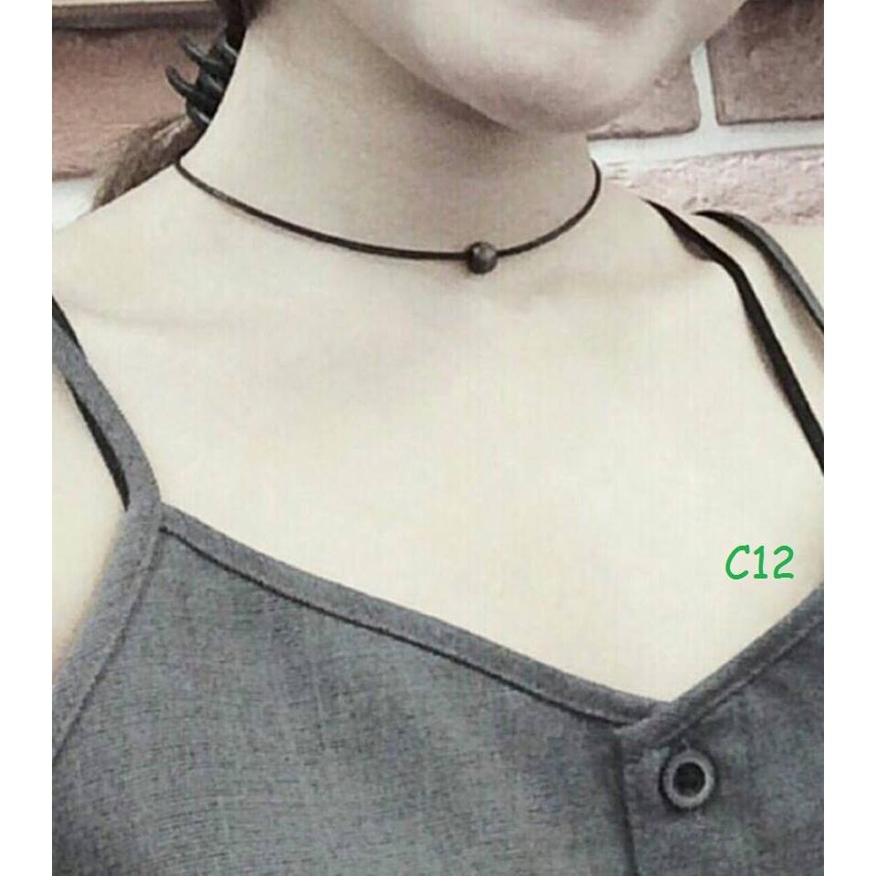 Chocker da lộn trơn xỏ châu