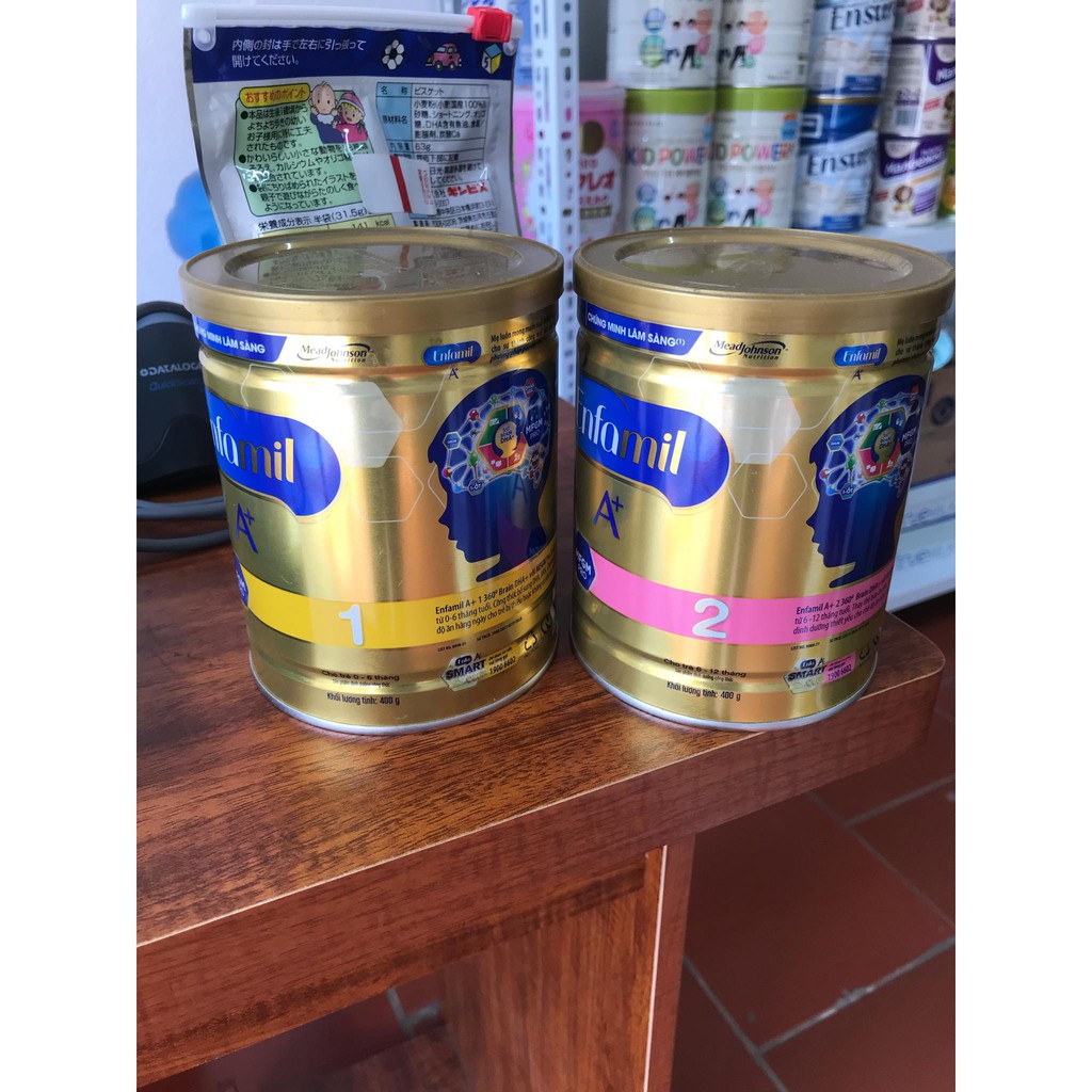 Sữa bột Enfamil A+ 400g(date 2022)