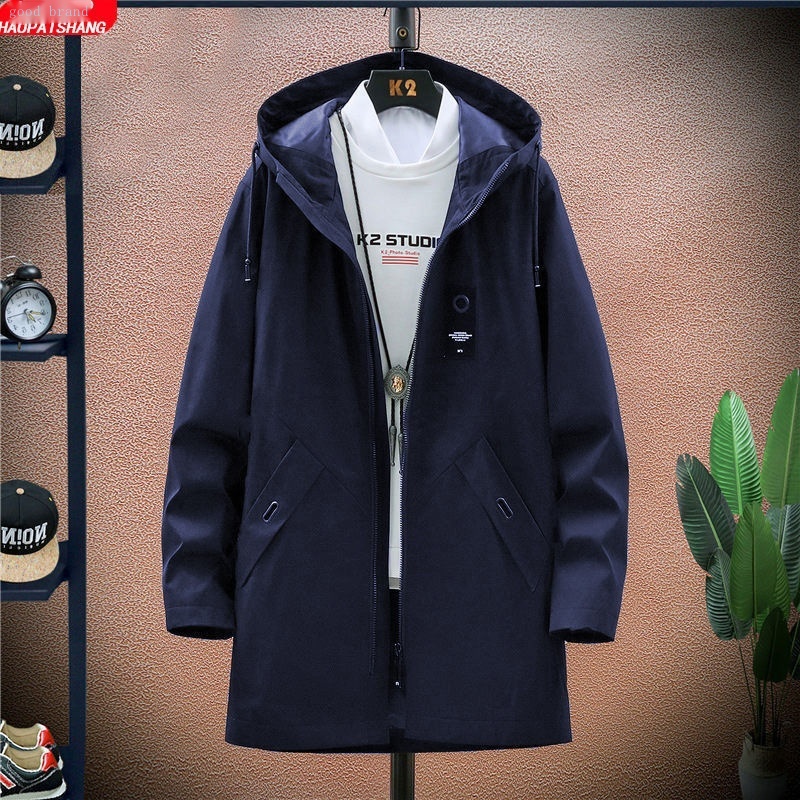 Áo Khoác Hoodie Lót Nhung Dày Dặn Dáng Rộng Thời Trang Thu Đông Cho Nam