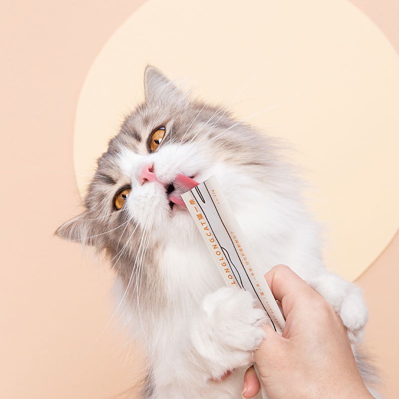 SÚP THƯỞNG CHO MÈO FURRYTAIL GÓI 6 THANH (72G) HỖ TRỢ TIÊU HÓA DINH DƯỠNG CHO MÈO