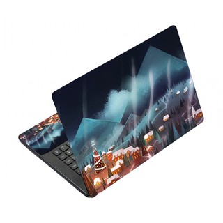 Mẫu skin decal dán laptop nghệ thuật ltnt- 524