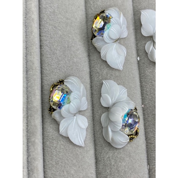 Hoa bột nail - Hoa tay ôm charm siêu đẹp