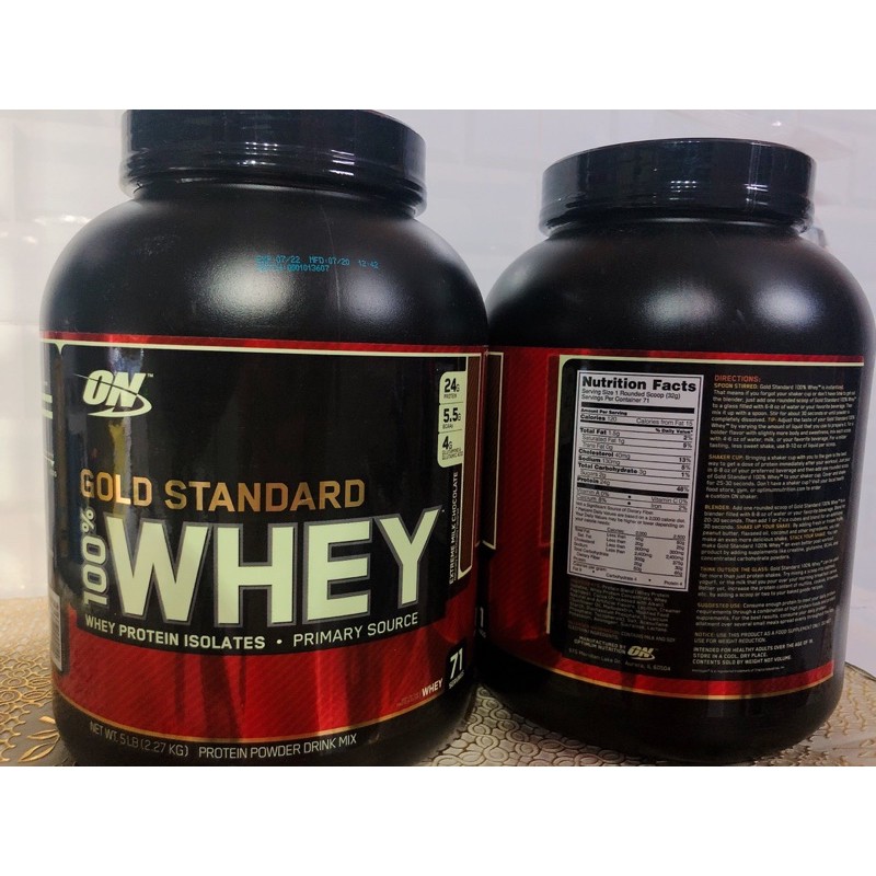 WHEY 5LB GOLD STANDARD - SỮA TĂNG CÂN BỔ SUNG PROTEIN THUỶ PHÂN 5LB (2,23kg)