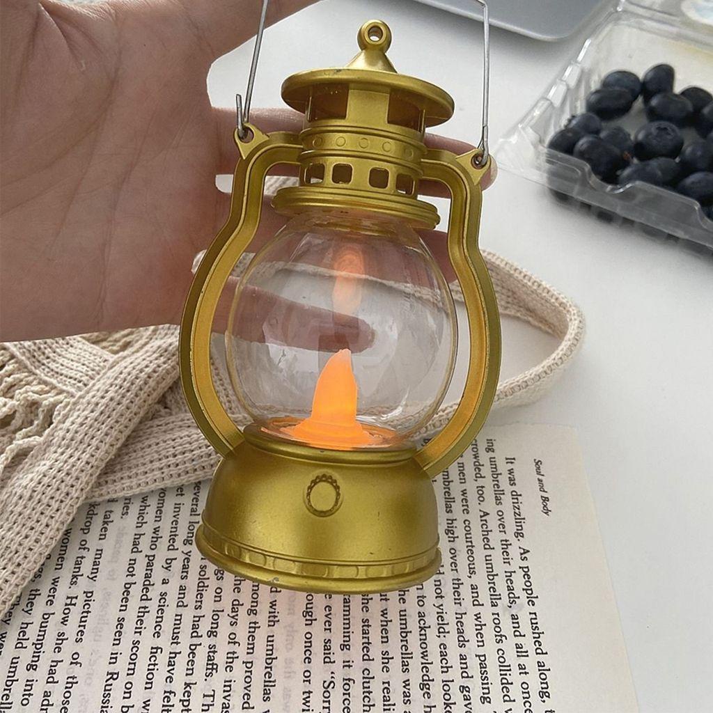 1 Đèn Dầu Mini Cầm Tay Dùng Hóa Trang Trong Bữa Tiệc Halloween Haylor1