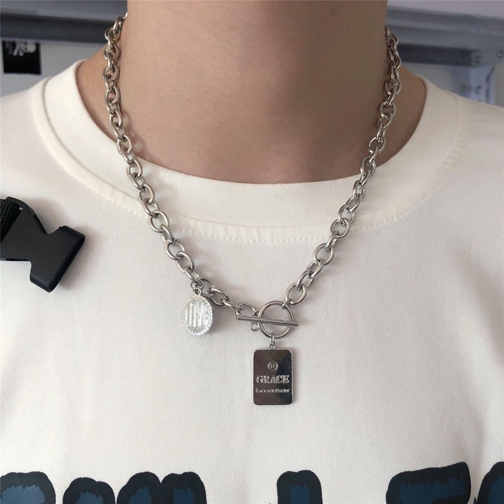 Dây chuyền phong cách hip hop Hàn Quốc kiểu dáng cổ điển