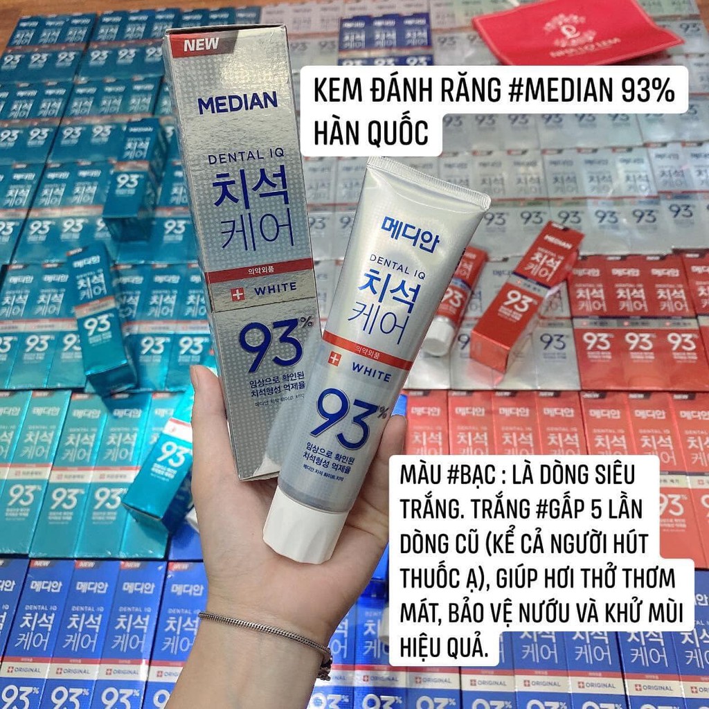 Kem Đánh Răng MEDIAN 93 HÀN QUỐC 120g