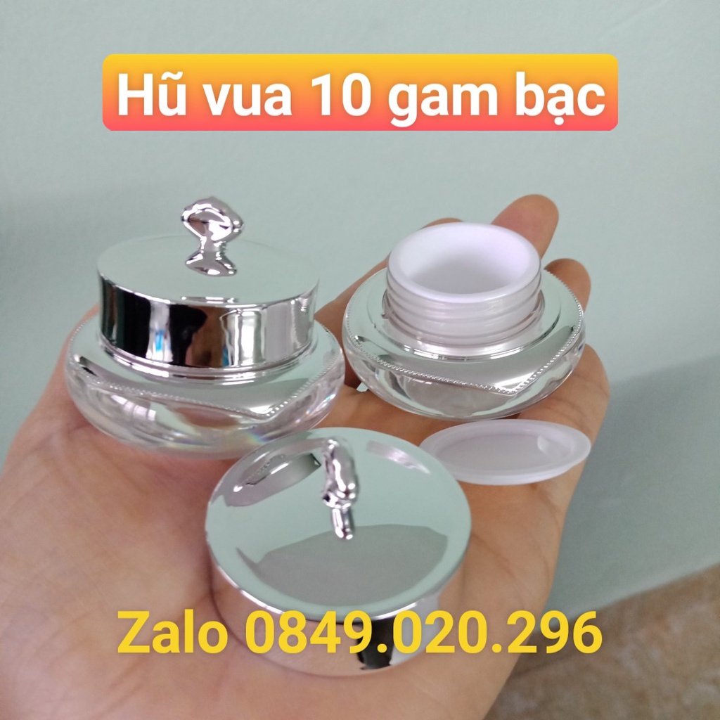 Hũ vua 10 gam chiết mỹ phẩm