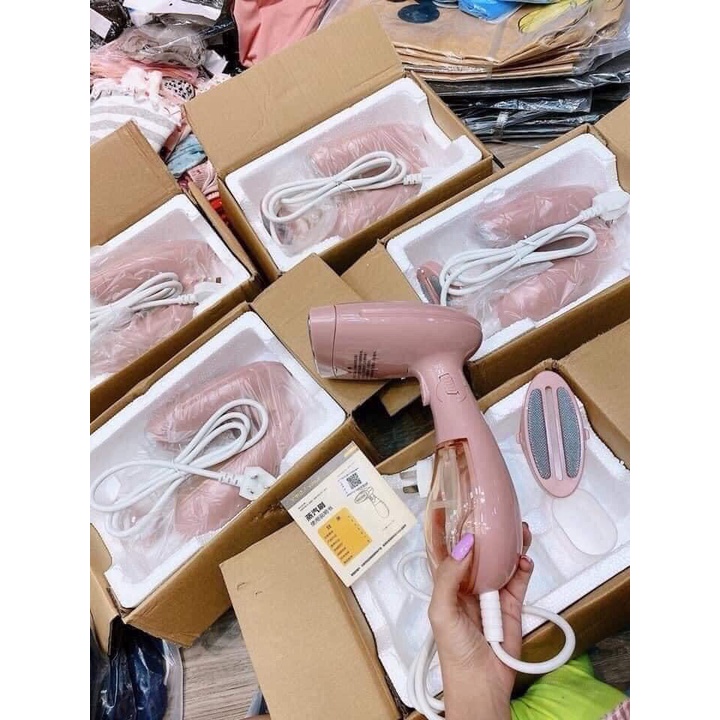 Bàn ủi hơi nước cầm tay, máy ủi hơi nước cầm tay gấp gọn du lịch hàng chính hãng Sokany 1500W