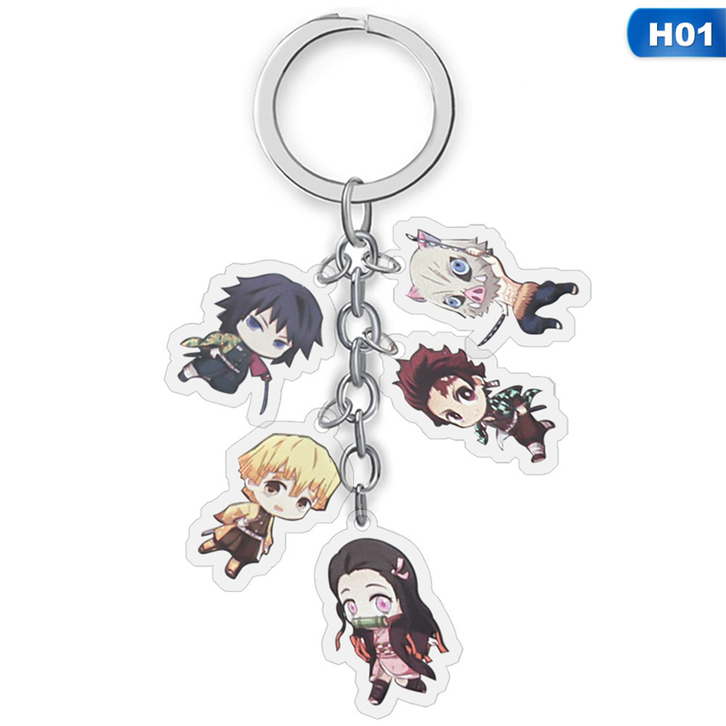 Móc Khóa Nhân Vật Anime Xinh Xắn