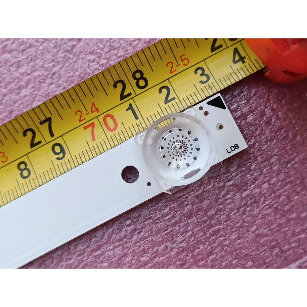 BỘ LED TIVI ASANZO 43ES980, MỚI 100% HÀNG ZIN HÃNG, BỘ 3 THANH, MỖI THANH 8 BÓNG 3V, DÀI 72,9cm. JS-D-JP42EU-082EC(70310