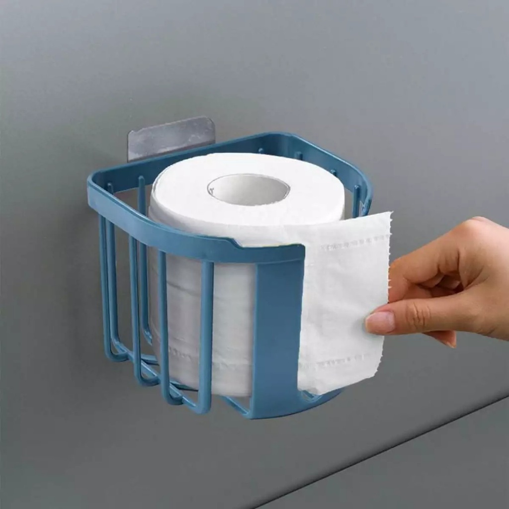 Giỏ Đựng Giấy Vệ Sinh Dán Tường - Giỏ Treo Tường Đựng Khăn Giấy Tiện Lợi