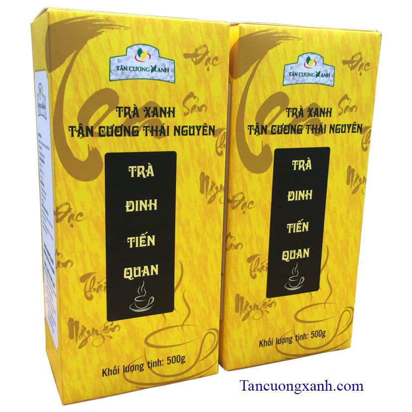 Trà Đinh Tân Cương Tiến Quan 100gr / 500gr Trà Thái Nguyên TÂN CƯƠNG XANH