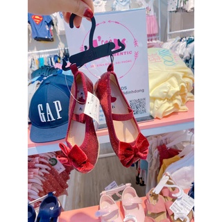 Giày bệt nơ đỏ HM bé gái săn sale Auth