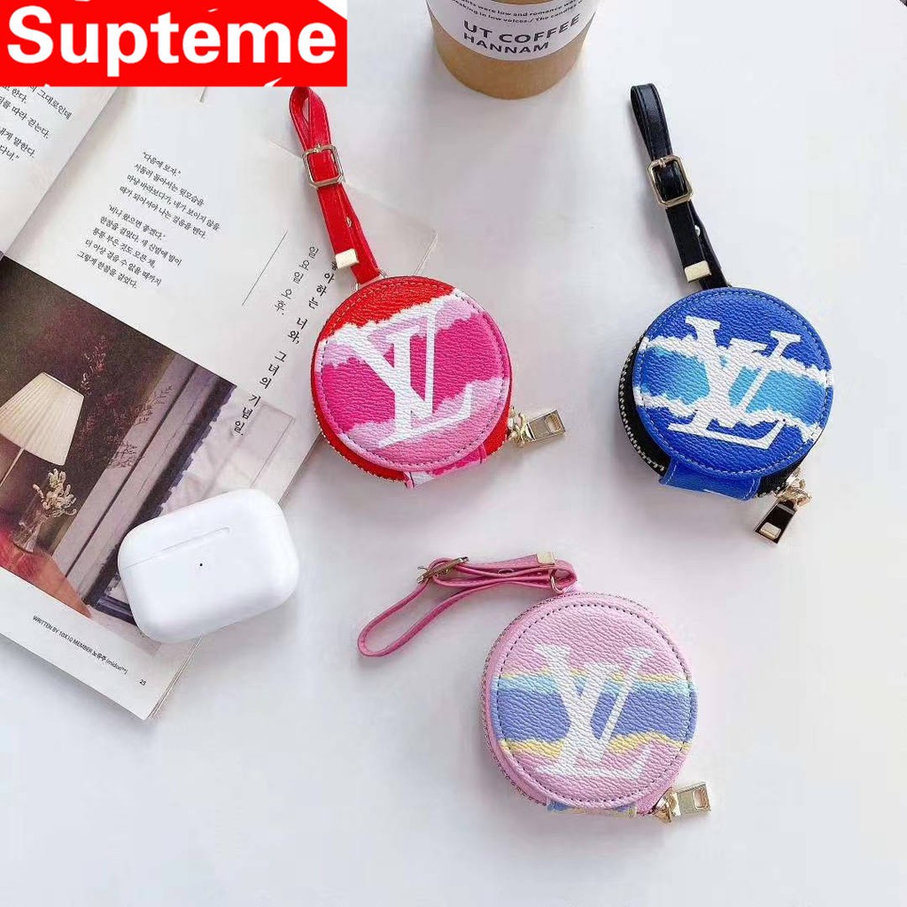 Lv Vỏ Bảo Vệ Hộp Đựng Tai Nghe Airpods Hình Túi Xách Thời Trang Mùa Hè Ốp