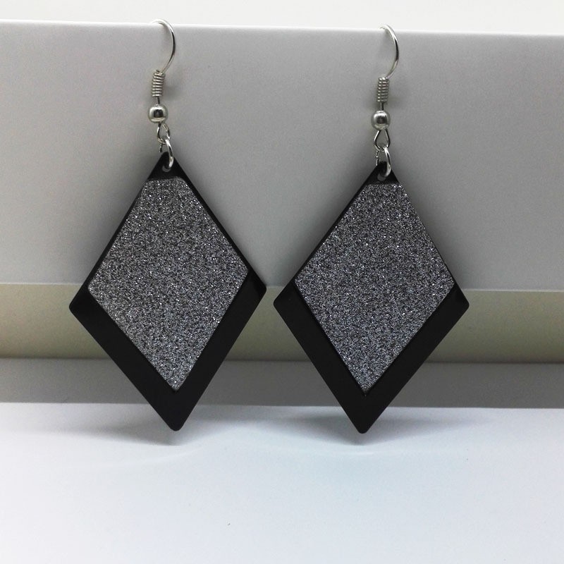 ⚡Bông Tai dáng dài hình thoi Vintage cá tính⚡