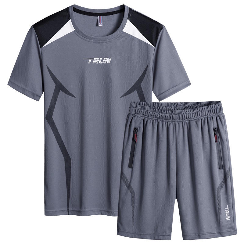 Set Áo Thun Tay Ngắn + Quần Short Cho Nam