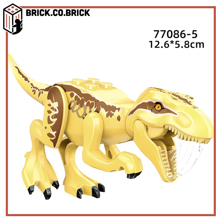 Đồ Chơi Lắp Ráp Khủng Long Mô Hình Dinosaur Jurrasic World Thế Giới Khủng Long 77086 MẪU MỚI