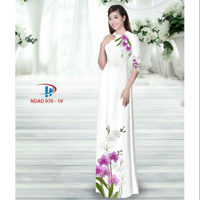 Vải áo dài bộ áo dài