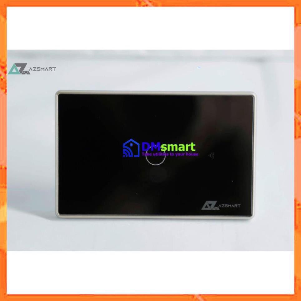 Công Tắc Wifi Bình Nóng Lạnh AZsmart 20A Hẹn Giờ Bật Tắt - Mặt bo viền nhôm