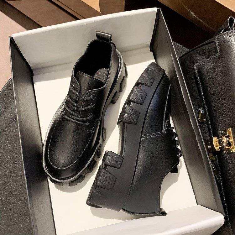 ORDER) Giày oxford đế răng cưa cao 5cm phong cách Ulzzang Hàn Quốc(Ảnh thât ở cuối) | BigBuy360 - bigbuy360.vn