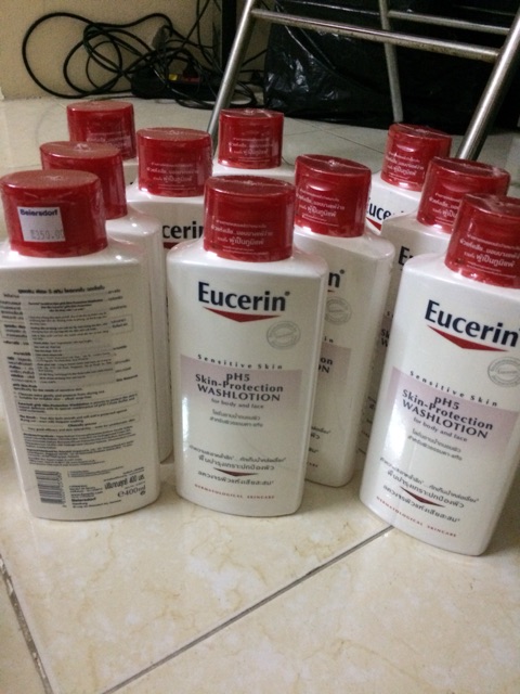 Sữa tắm EUCERIN sensitive skin PH5 protection wash lotion 400ml