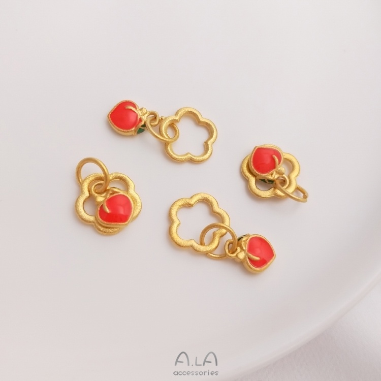 Hạt Đá Hình Sư Tử Nhiều Màu Sắc Dùng Làm Trang Sức diy