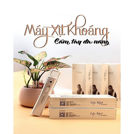 Máy xịt khoáng nano mini cầm tay phun sương đa năng Skinward