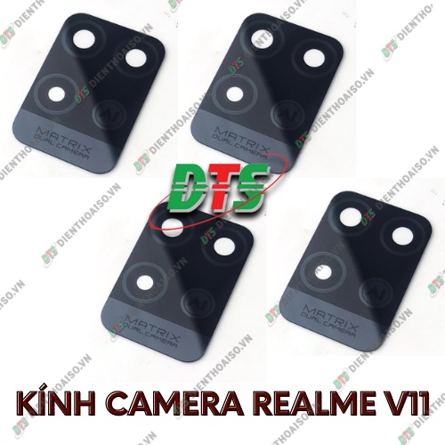 Kính camera realme v11 kèm keo dán
