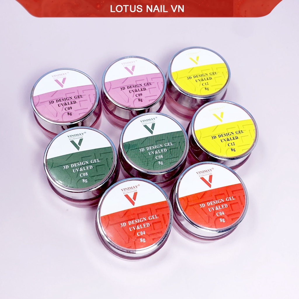 Gel vẽ nail Vinimay hàng chính hãng