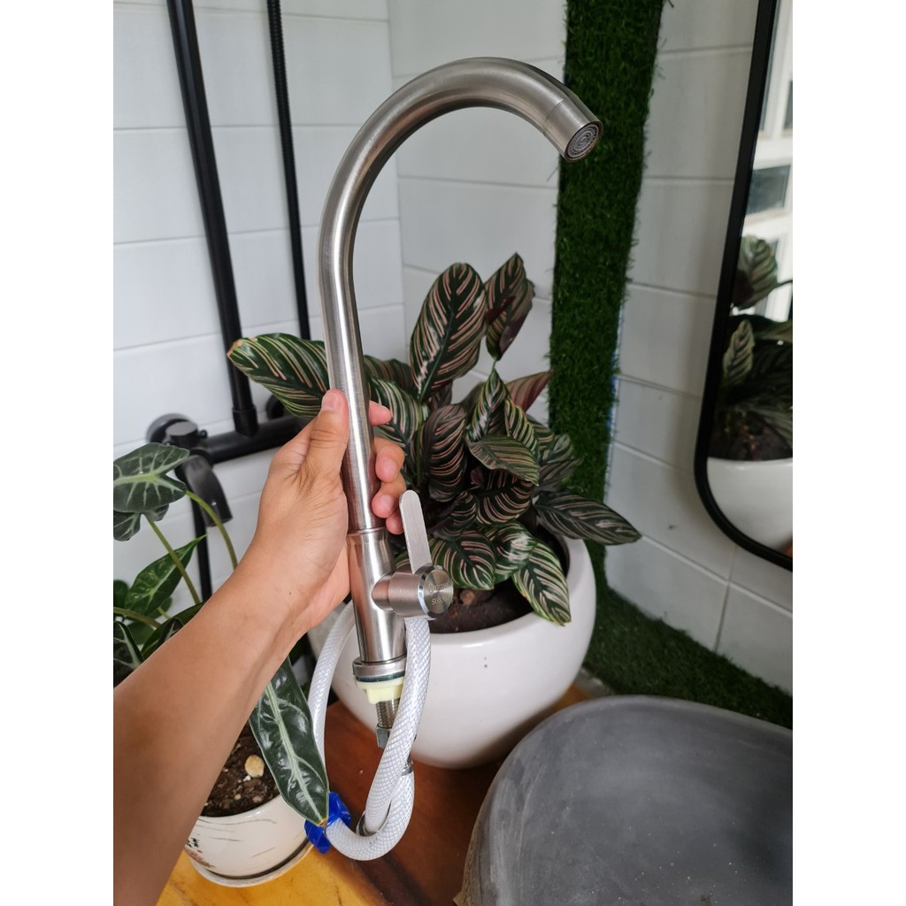 Vòi rửa chén inox 304 lạnh PRIMA