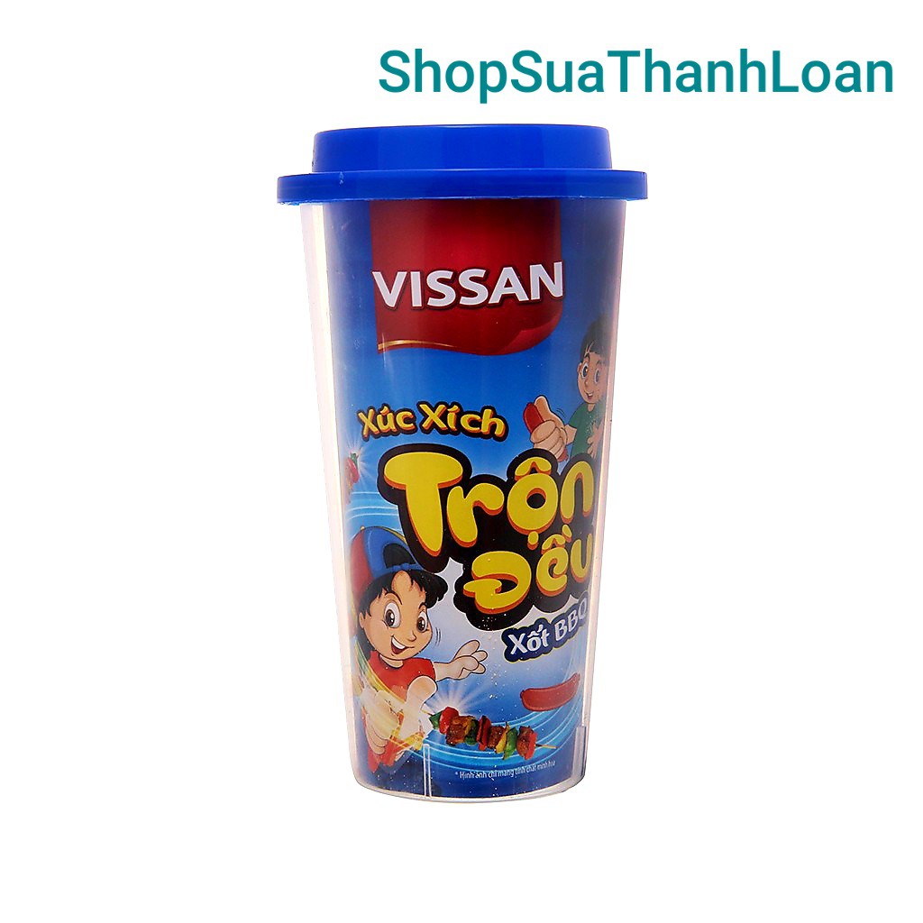 Xúc Xích Lắc Vissan - Ly 49g