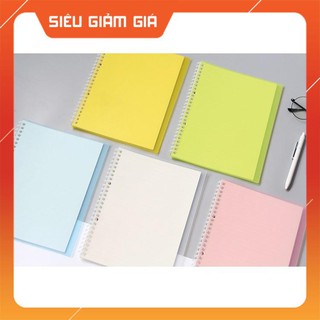 Thanh còng nhựa, Bìa màu A5-B5-A4 loại 20-26-30 lỗ, phụ kiện sổ còng, Kingdecor
